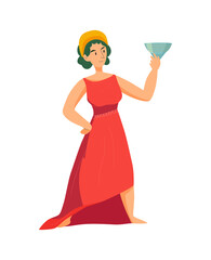 Hestia Greek God Composition