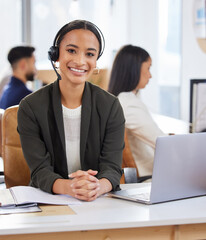 Strengthen your brand by developing a good relationship with customers. Portrait of a young...