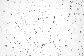 white background water drops on glass, abstract design overlay wallpaper