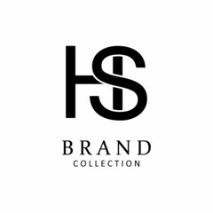 Obraz premium Letter HS vector logo design symbol icon emblem