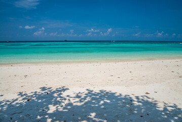 Beautiful tropical island beach - Koh Lipe. Tropical summer beach holiday concept.