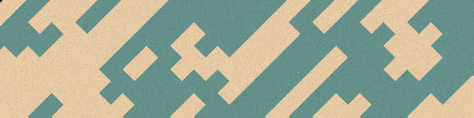 Fototapeta premium Abstract Geometric Pattern generative computational art illustration