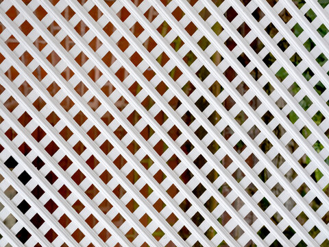 wooden lattice background. Close up