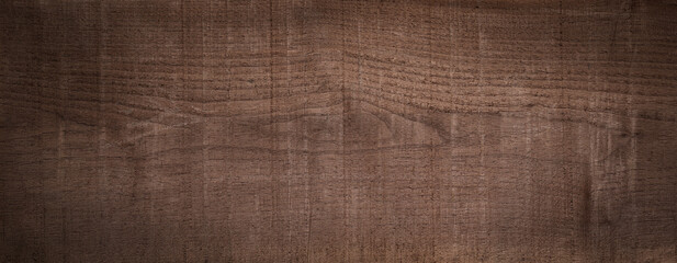 Wide old wood plank texture background. Empty old wooden board desktop background. Banner texture background.