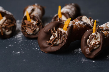 cannoli siciliani italian delicious 