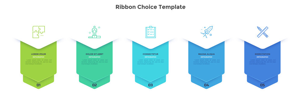 Modern Infographic Vector Template