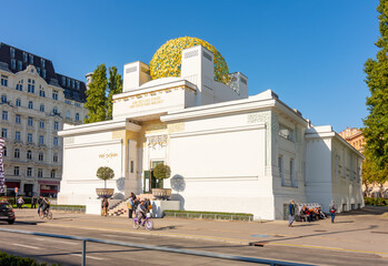 Vienna Secession (Union of Austrian Artists) building, Austria