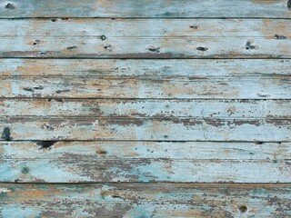 Fototapeta premium Juicy interesting texture blue, bright photo azure background fashionable wood and brick