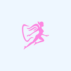 Fototapeta na wymiar tooth fairy logo or dental logo