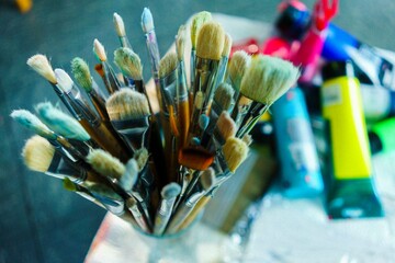 Paint Brushes art