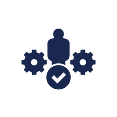 HRM icon, Human Resource Management