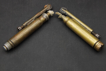 Vintage lighter of the second world war