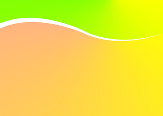 yellow littele pink and green gradient colour