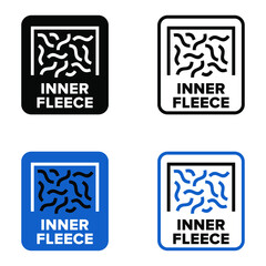 "Inner Fleece' vector information sign © dnbr