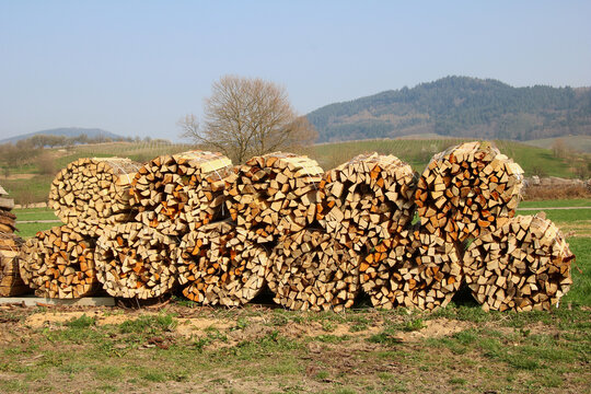 Holzstapel