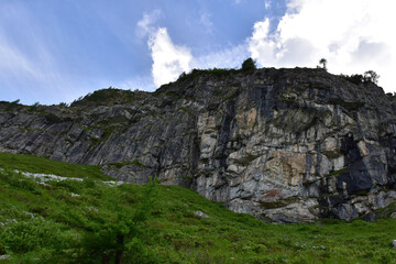 rock in the mountains