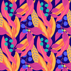 Spring Floral pattern. A Pattern for print, wallpaper, fabric, cushion, bedding, and much more