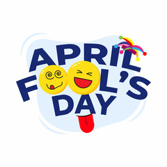 Vector illustration for April fool’s day