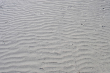 Fototapeta na wymiar Ripples in the Sand