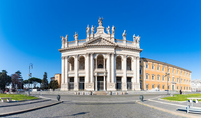 Fototapeta na wymiar Archbasilica of Saint John Lateran