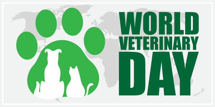 Vector illustration for world veterinary day
