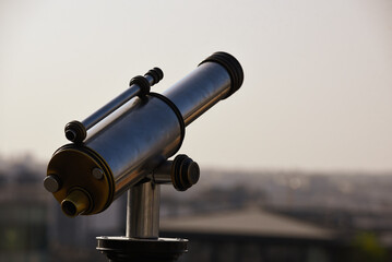 telescope on the bridge