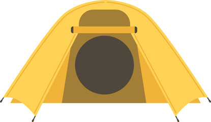 Tent Cartoon Colorful Illustration © Good Studio