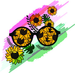 Summer Sunflower Sunglasses