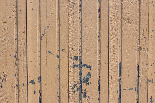 Old wooden color striped horizontal background. 