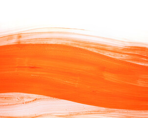 orange watercolor background, shades of orange hand painted art