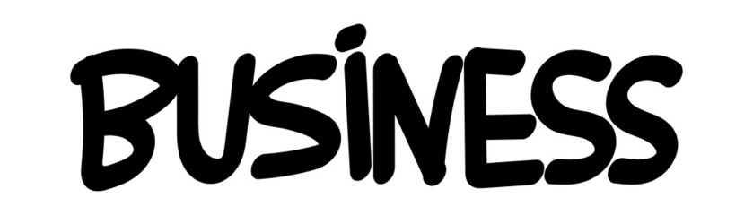 Naklejka premium motivational words written by hand with basic colors black and white