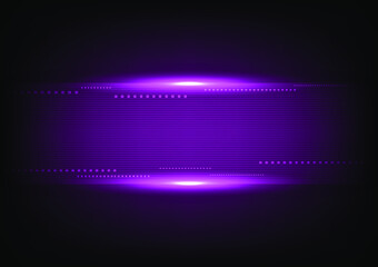 Abstract vector technology shine background. Glow light vector background.