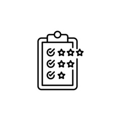 Reviews icon in vector. logotype