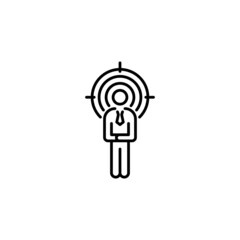 Self Confidence icon in vector. logotype
