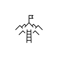 Determination icon in vector. logotype