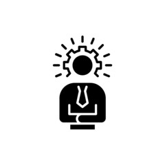 Stress Management icon in vector. logotype