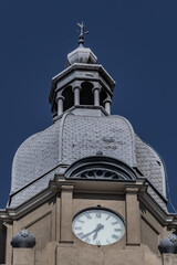Monumental building on corner of Leidsestraat and Keizersgracht was former department store Metz & Co. Amsterdam, The Netherlands. 