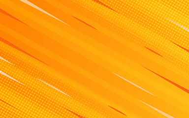 Fototapeta premium Background Comic, abstract orange background