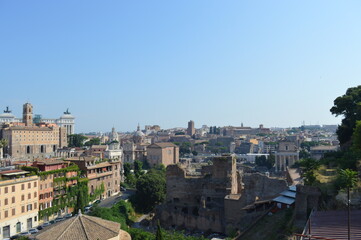 Fototapeta na wymiar Forum Romanum 