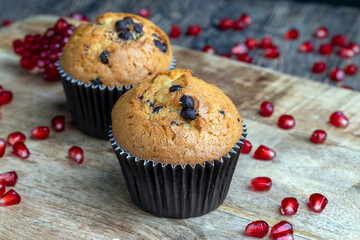 cooked baked dessert made of dough and chocolate