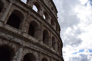 The Colosseum in Rome Italy