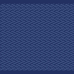 Illustration pattern tribal design with indigo denim colors fashion style