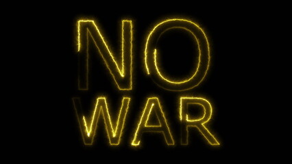 No war. Computer generated 3d render