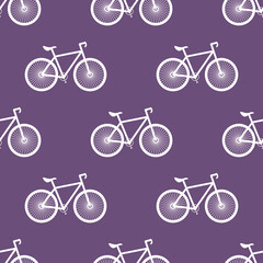 Sport bike seamless pattern. Vector illustration.