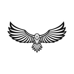 eagle vector design for logo icon