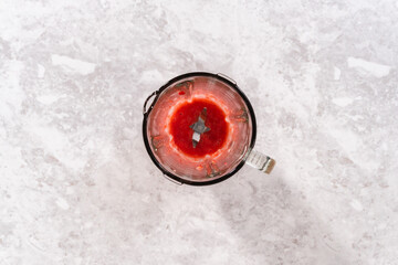 Chocolate strawberry cupcakes