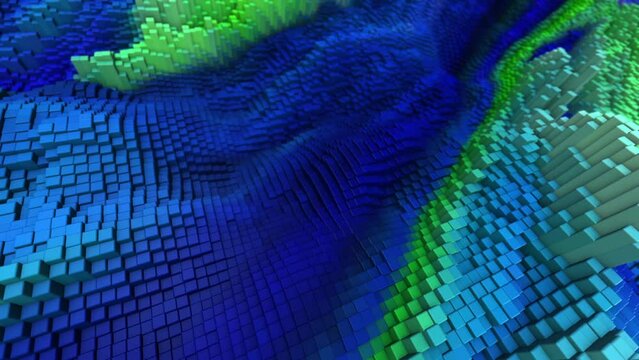  abstract colorful landscape