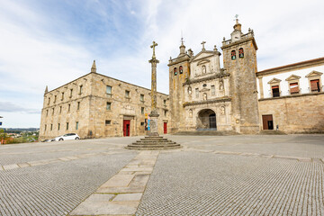 old Bishop's palace (Grão Vasco Museum) and the Cathedral of Viseu, province of Beira Alta, Portugal