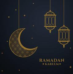 Obraz na płótnie Canvas ramadan mubarak kareem posts cards wishes holy month fasting ramzan