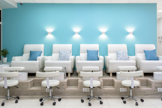 Nail pedicure chairs hot sale